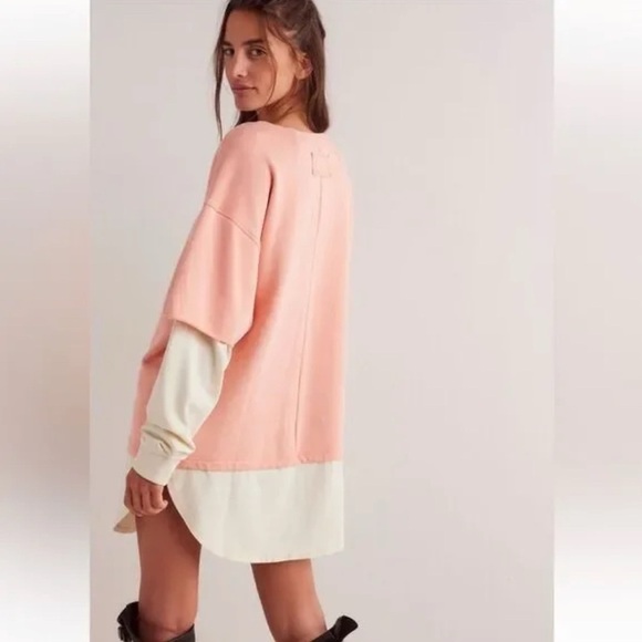 Free people We The Free Skater Boy Twofer Pullover - Picture 3 of 8